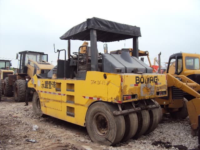 used bomag road roller bw24r